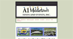 Desktop Screenshot of a1middletowntentsevents.com